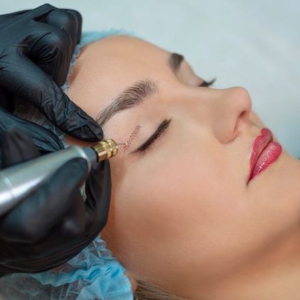 Non-surgical blepharoplasty process